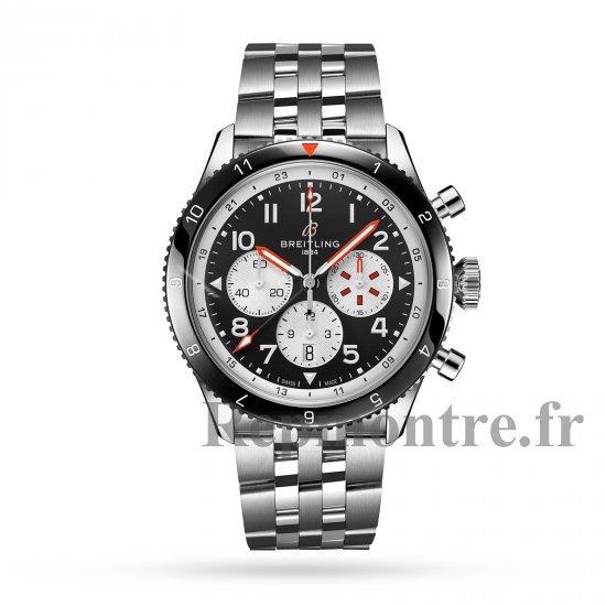 Breitling Super AVI B04 Chronographe GMT 46 Mosquito Replique montre YB04451A1B1A1 - Cliquez sur l'image pour la fermer