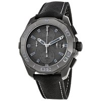 Tag Heuer Aquaracer Cadran Noir Automatique Tissu Noir CAY218B.FC6370 Homme Réplique Montre