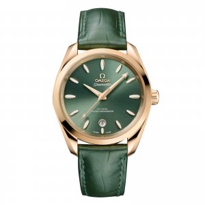Omega Seamaster Aqua Terra Shades 38 mm Replique montre femme Vert O22053382010001