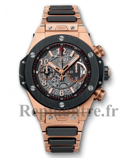 Hublot Big Bang Unico King gold Ceramic Bracelet 411.OM.1180.OM - Cliquez sur l'image pour la fermer