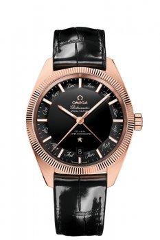 AAA Réplique Montre OMEGA Constellation Sedna or Calendrier annuel 130.53.41.22.01.001