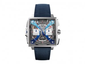 TAG Heuer Monaco Chronographe a rattrapante Bleu Original CBW2182.FC8339