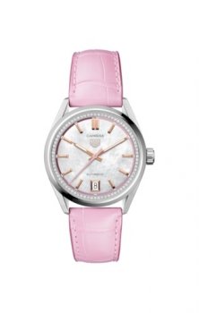 TAG Heuer Carrera Date 36 en acier inoxydable avec diamants WBN2315.FC8331