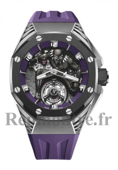 Replique Audemars Piguet Royal Oak Concept Black Panther Flying Tourbillon 26620IO.OO.D077CA.01 - Cliquez sur l'image pour la fermer
