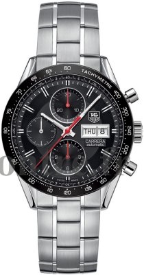 Réplique TAG Heuer Carrera Caliber 16 Automatique Chronographe CV201AH.BA0725 - Cliquez sur l'image pour la fermer