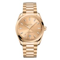 Omega Seamaster Aqua Terra Shades 38 mm Replique montre femme Jaune O22050382008001