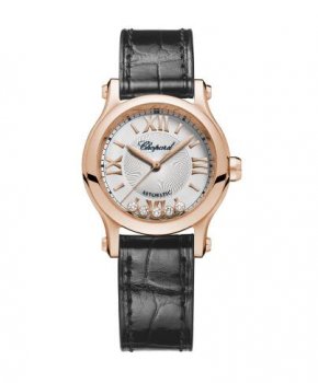 Chopard Happy Sport Or Rose 18 Carats Cadran Blanc Dames 274893-5011