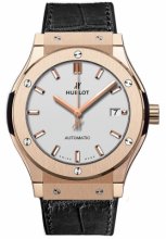 Replique HUBLOT Classic Fusion Silver Dial 18K Rose Gold 542.OX.2611.LR