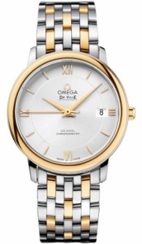 Réplique Omega De Ville Prestige 36.8mm Co-Axial hommes Montre 424.20.37.20.02.001
