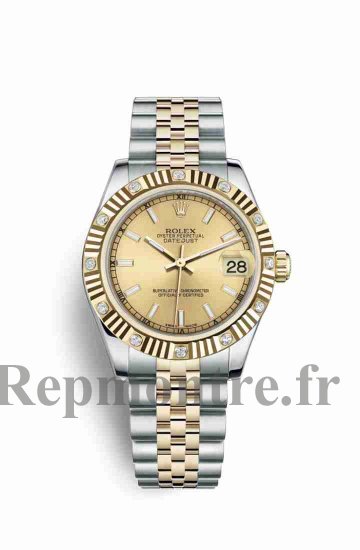 Réplique montre Rolex Datejust 31 Jaune Roles jaune 18 ct 178313 m178313-0006 - Cliquez sur l'image pour la fermer