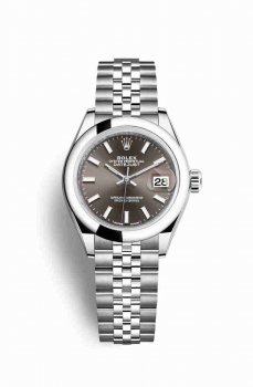 Réplique montre Rolex Datejust 28 279160 Gris fonce Cadran