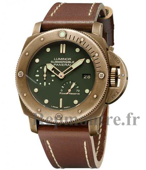 Réplique Panerai Luminor Submersible 1950 3 Days Reserve de marche Automatique Bronzo PAM00507 - Cliquez sur l'image pour la fermer