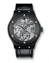 Hublot Classic Fusion Tourbillon Cathedral Minute Repeater Carbon 504.QX.0110.LR