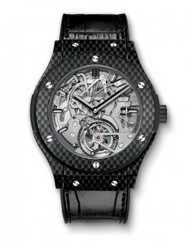 Hublot Classic Fusion Tourbillon Cathedral Minute Repeater Carbon 504.QX.0110.LR