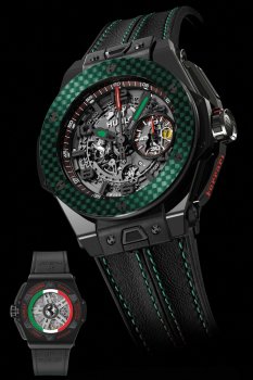 Réplique Hublot Big Bang Ferrari Mexico Noir Ceramic 401.CQ.0123.VR.FMX15