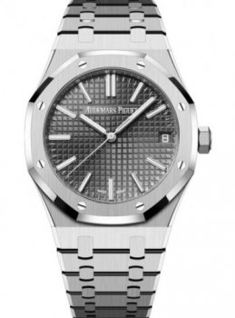 Copie de Audemars Piguet Royal Oak Automatique 50e Anniversaire Acier inoxydable 41mm Gris Index Cadran 15510ST.OO.1320ST.05