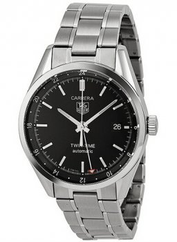 Réplique Tag Heuer Carrera Calibr 7 Twin Time Montre Homme WV2115.BA0787