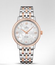 Réplique Omega De Ville Prestige Butterfly Quarz 32.7mm Montre 424.25.33.60.52.001