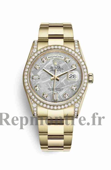 Réplique montre Rolex Day-Date 36 jaune 18 ct en semble de cosses 118388 m118388-0127 - Cliquez sur l'image pour la fermer