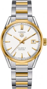 Réplique Tag Heuer Carrera Caliber 5 Automatique Montre 39 mm WAR215B.BD0783