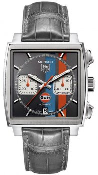 Réplique Tag Heuer Monaco Vintage Calibre 12 Chronographe Gulf CAW2113.FC6250