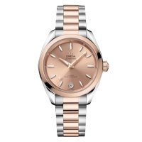 Omega Seamaster Aqua Terra Shades 34 mm Replique montre femme Rose O22020342010001