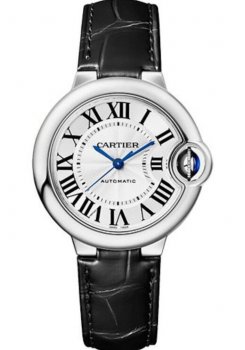 Replique Cartier Ballon Bleu automatique Silver Dial Ladies WSBB0030