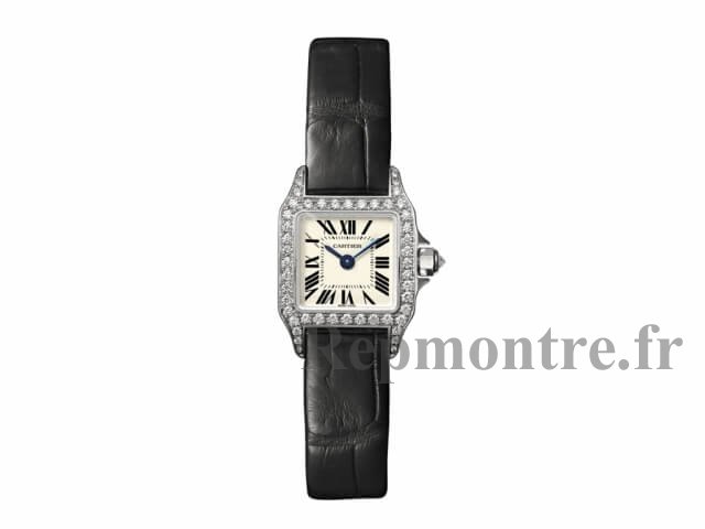 Réplique Montre Cartier Santos Demoiselle Mini Femmes WF902005 - Cliquez sur l'image pour la fermer