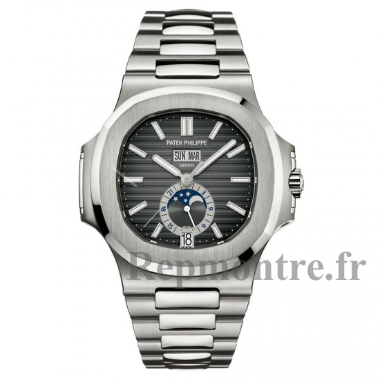 Réplique Patek Philippe Nautilus Acier inoxydable Montre Homme 5726A-001 - Cliquez sur l'image pour la fermer