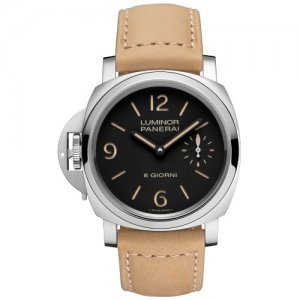 Panerai Luminor Destro 44 8 Giorni Acier inoxydable Noir PAM01655