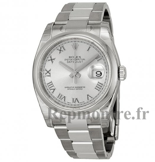 Réplique Rolex Datejust 36 Rhodium Cadran Inoxydable Acier Oyster 116200RRO - Cliquez sur l'image pour la fermer