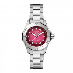 TAG Heuer Aquaracer Professional 200 Date 30mm Montre Copie Femme Rouge WBP2414.BA0622