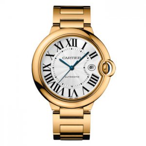 Cartier Ballon Bleu Large 18k Or amarillo Montre Réplique hommes W69005Z2