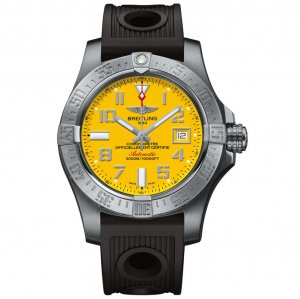 Réplique Breitling Avenger II Seawolf Jaune Cadran Automatique A1733110/I519/200S/A20D5A.2