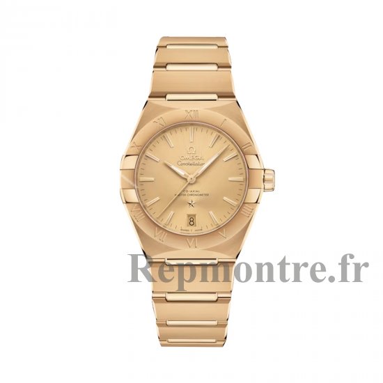 Omega Constellation 36 mm Copie montre unisexe Or O13150362008001 - Cliquez sur l'image pour la fermer
