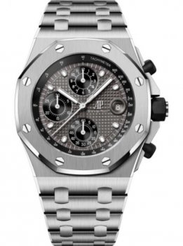 Copie de Audemars Piguet Royal Oak Offshore Chronographe Automatique Titane 42mm Gris 26238TI.OO.2000TI.01