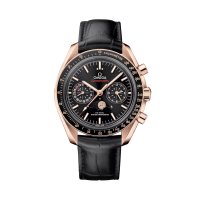 Omega Speedmaster Moonphase 44 mm Replique montre homme Noir O30463445201001