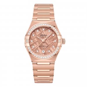 Omega Constellation 29 mm Copie montre femme Rose O13155292099006