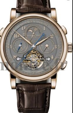 Replique A. Lange & Sohne 1815 TOURBOGRAPH PERPETUAL HONEY Ou ? Hommage a F. A. Lange ? - Cliquez sur l'image pour la fermer