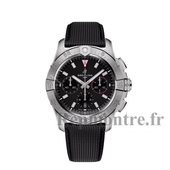 Breitling Avenger B01 Chronographe AB0146101B1X1 42 mm Acier inoxydable Bracelet noir - Cliquez sur l'image pour la fermer