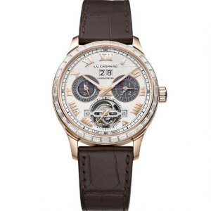 Replique Montre Chopard L.U.C Perpetual T Or Rose Manuel 43 mm 171940-5001