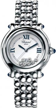 Chopard Happy Sport Classic Round Quartz 32mm Dames Réplique Montre 278236-3005