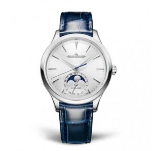 Replique Jaeger-LeCoultre Master Ultra Thin Moon 36 Acier inoxydable Argent Cadran 1248420