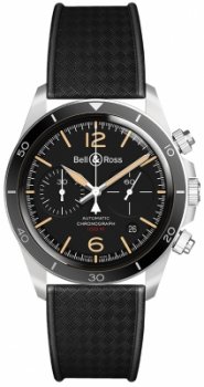 Réplique Montre pour homme Bell & Ross Vintage BR V2-94 Steel Heritage BRV294-HER-ST / SRB