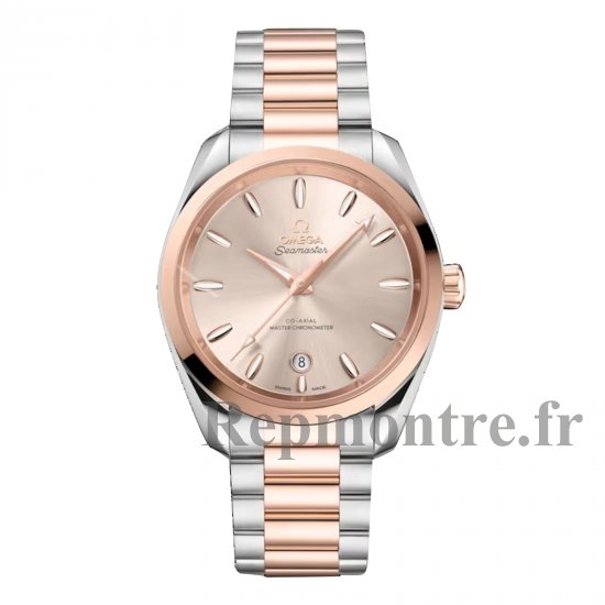 Omega Seamaster Aqua Terra Shades 38 mm Replique montre femme Ivoire O22020382009001 - Cliquez sur l'image pour la fermer