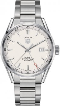 Réplique Tag Heuer Carrera Calibre 7 Twin-Time Automatique Montre 41 mm WAR2011.BA0723