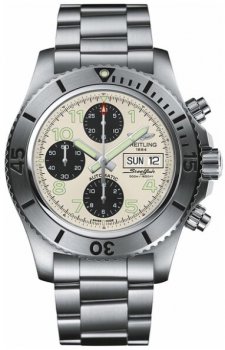 Réplique montre Breitling Superocean Acierfish Hommes A13341C3/G782/162A