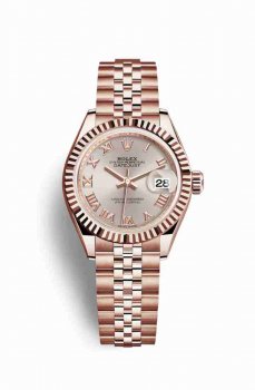 Réplique montre Rolex Datejust 28 Everose 279175 m279175-0012
