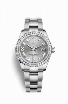 Réplique montre Rolex Datejust 31 Blanc Role blanc 178384 Rhodium Cadran