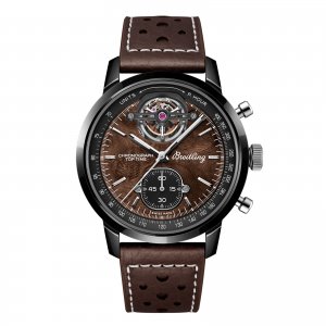 Breitling Top Time B21 Chevrolet Corvette Tourbillon 42 mm Copie montre homme Marron SB21252A1Q1X1